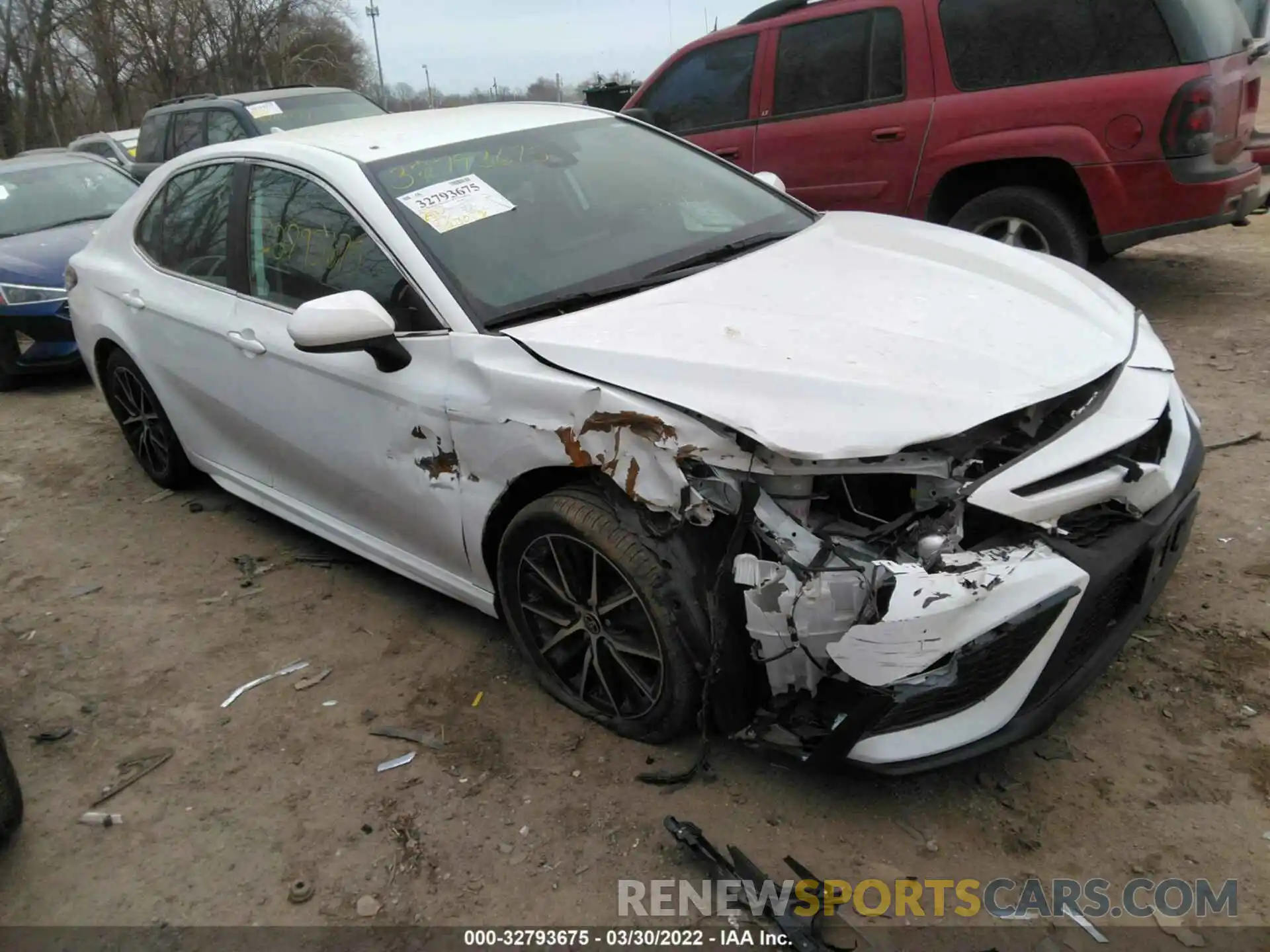 1 Photograph of a damaged car 4T1G11AK9MU574480 TOYOTA CAMRY 2021