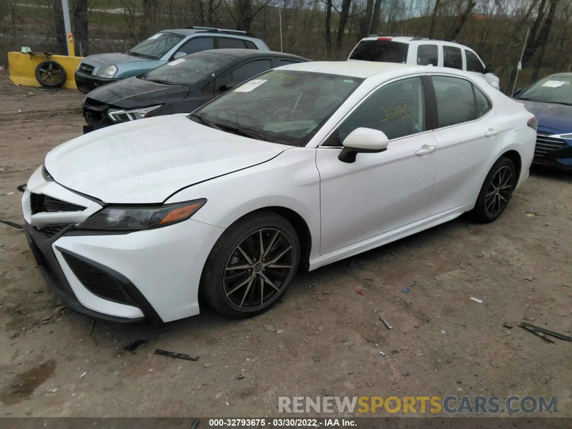 2 Photograph of a damaged car 4T1G11AK9MU574480 TOYOTA CAMRY 2021