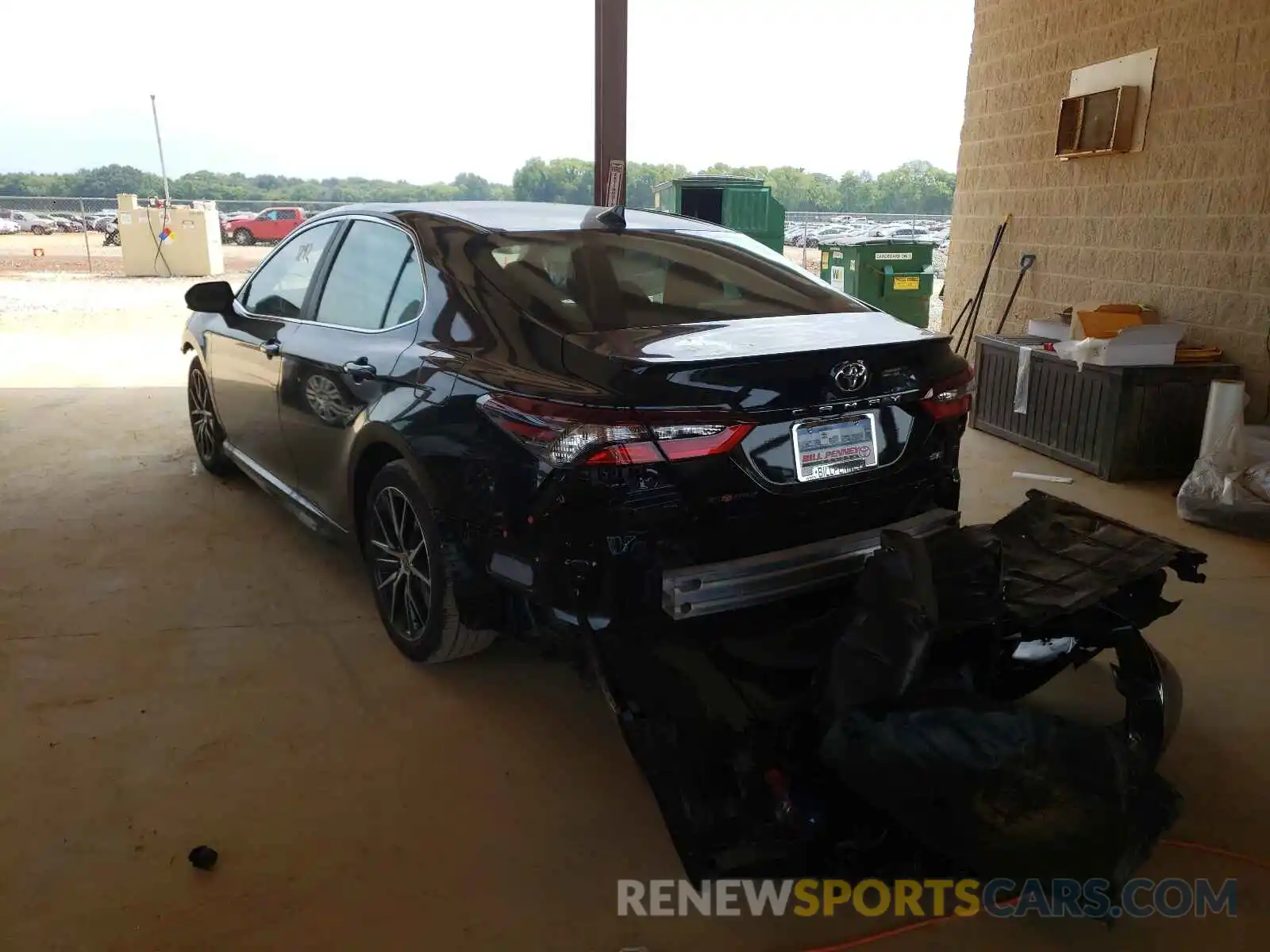 3 Photograph of a damaged car 4T1G11AK9MU579517 TOYOTA CAMRY 2021