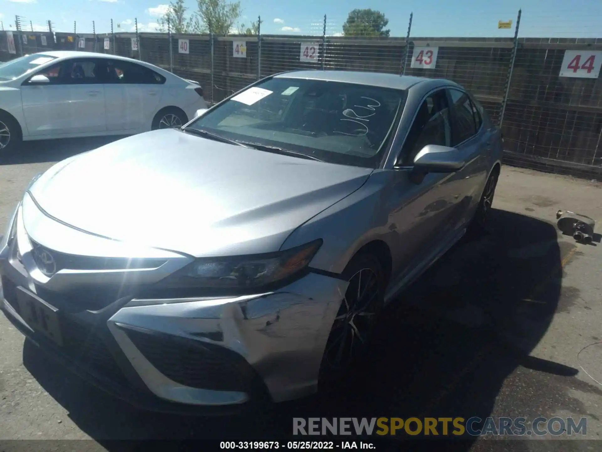 2 Photograph of a damaged car 4T1G11AK9MU582563 TOYOTA CAMRY 2021