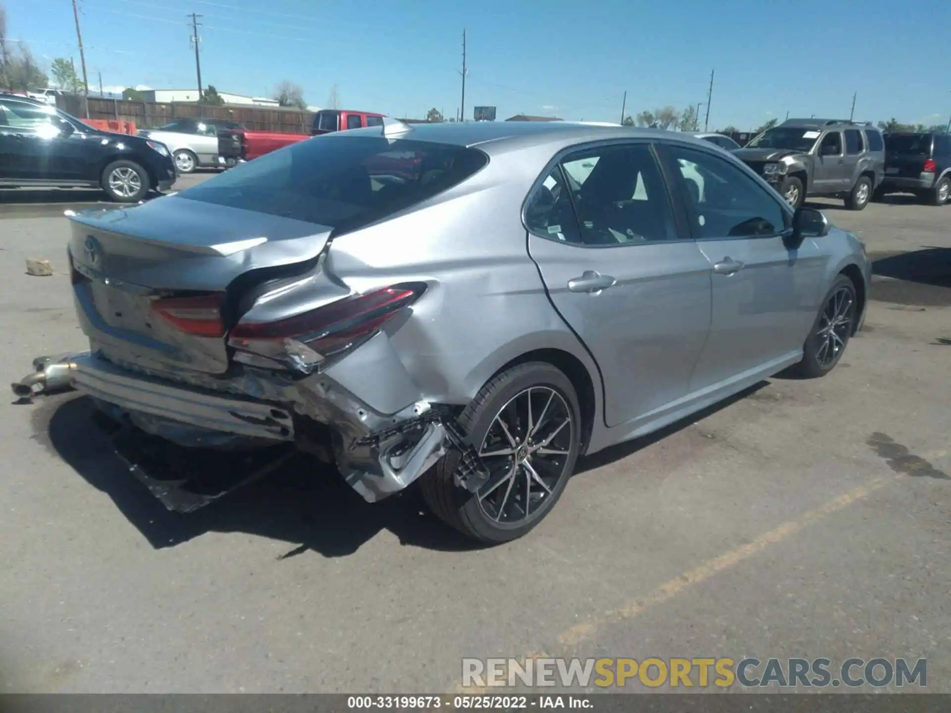 4 Photograph of a damaged car 4T1G11AK9MU582563 TOYOTA CAMRY 2021