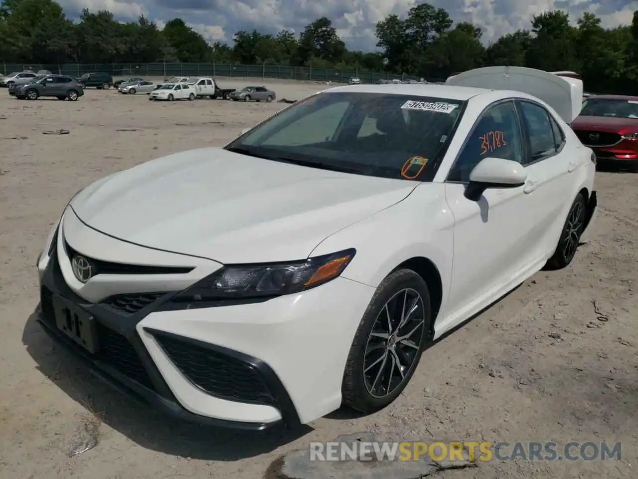 2 Photograph of a damaged car 4T1G11AK9MU584667 TOYOTA CAMRY 2021