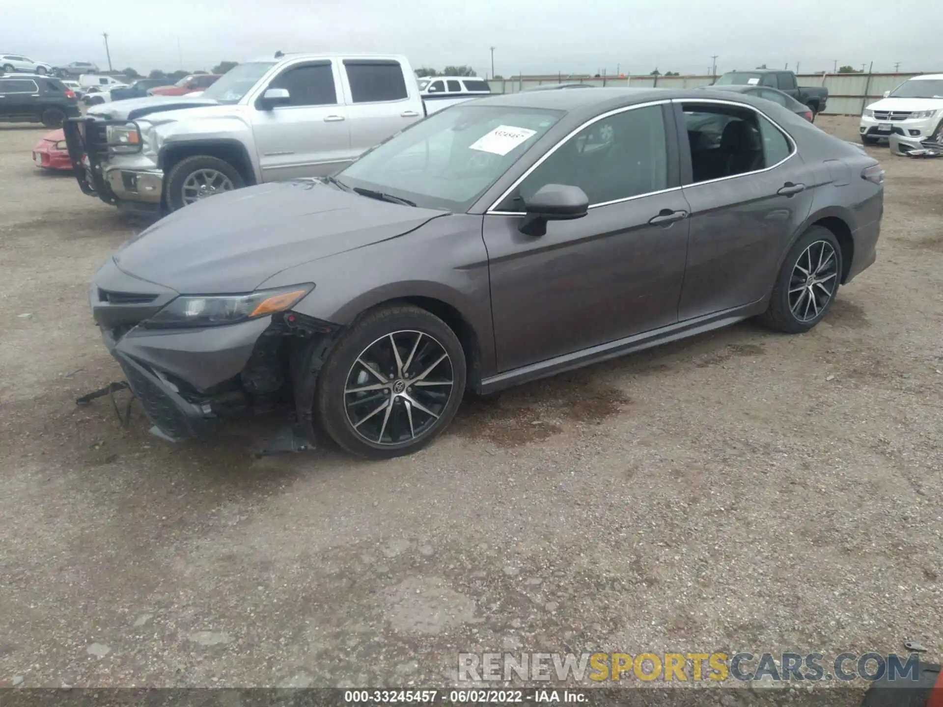 2 Photograph of a damaged car 4T1G11AK9MU594535 TOYOTA CAMRY 2021