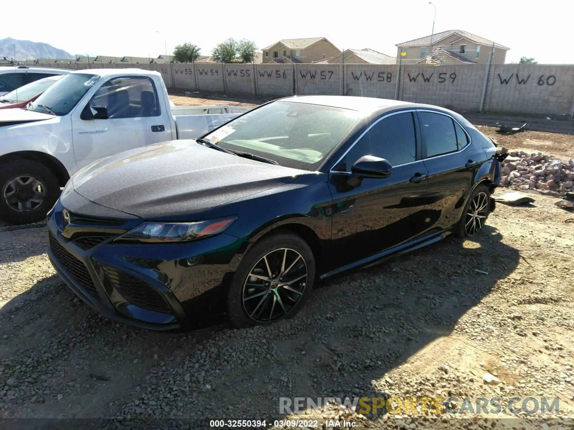 2 Photograph of a damaged car 4T1G11AK9MU609387 TOYOTA CAMRY 2021