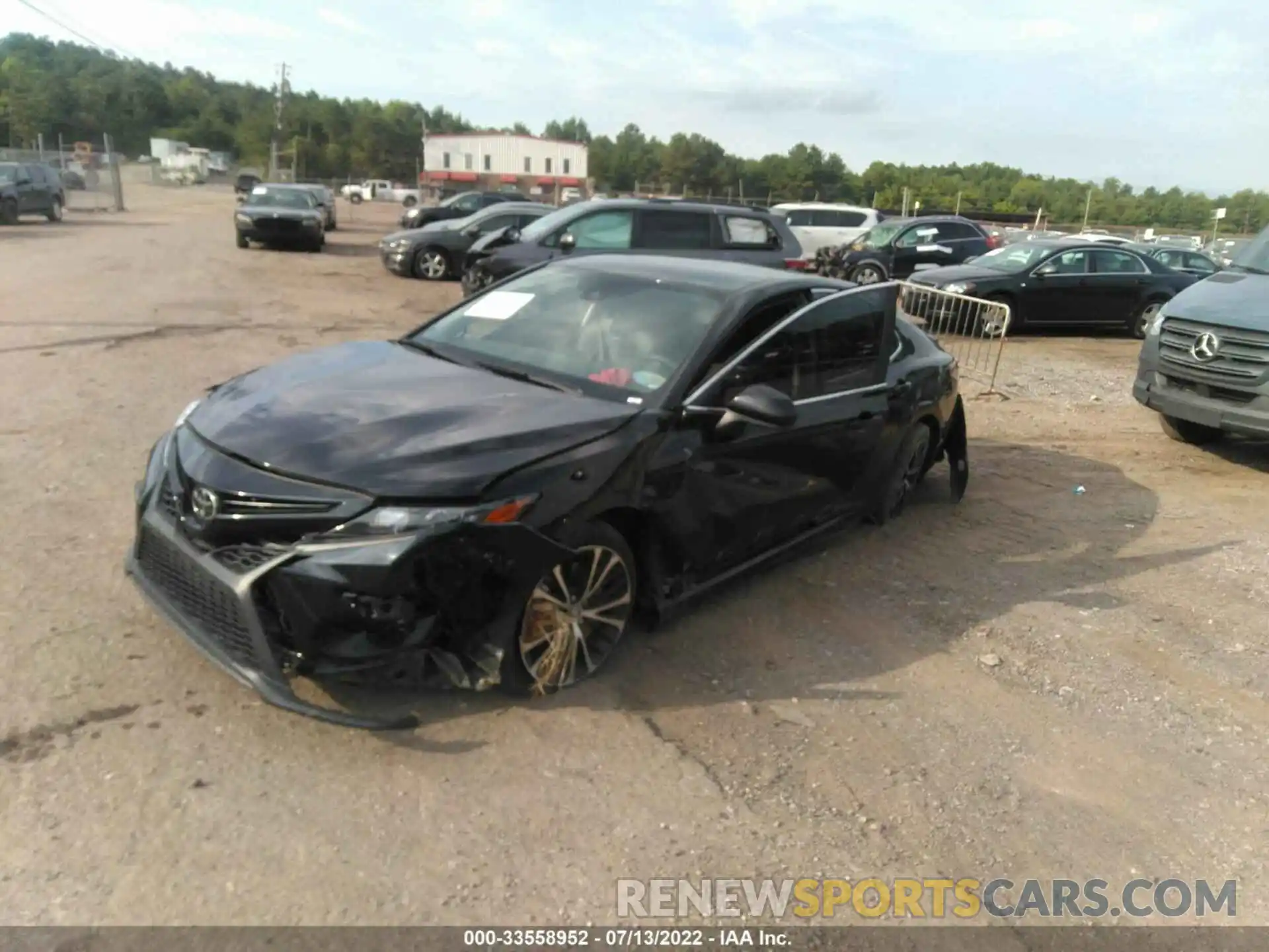 2 Photograph of a damaged car 4T1G11AK9MU610300 TOYOTA CAMRY 2021