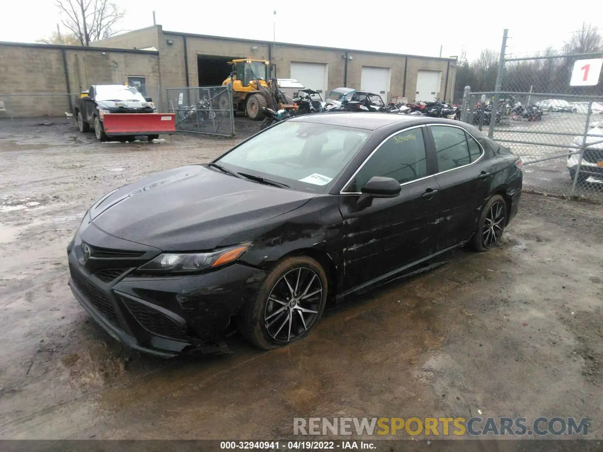 2 Photograph of a damaged car 4T1G11AKXMU407853 TOYOTA CAMRY 2021