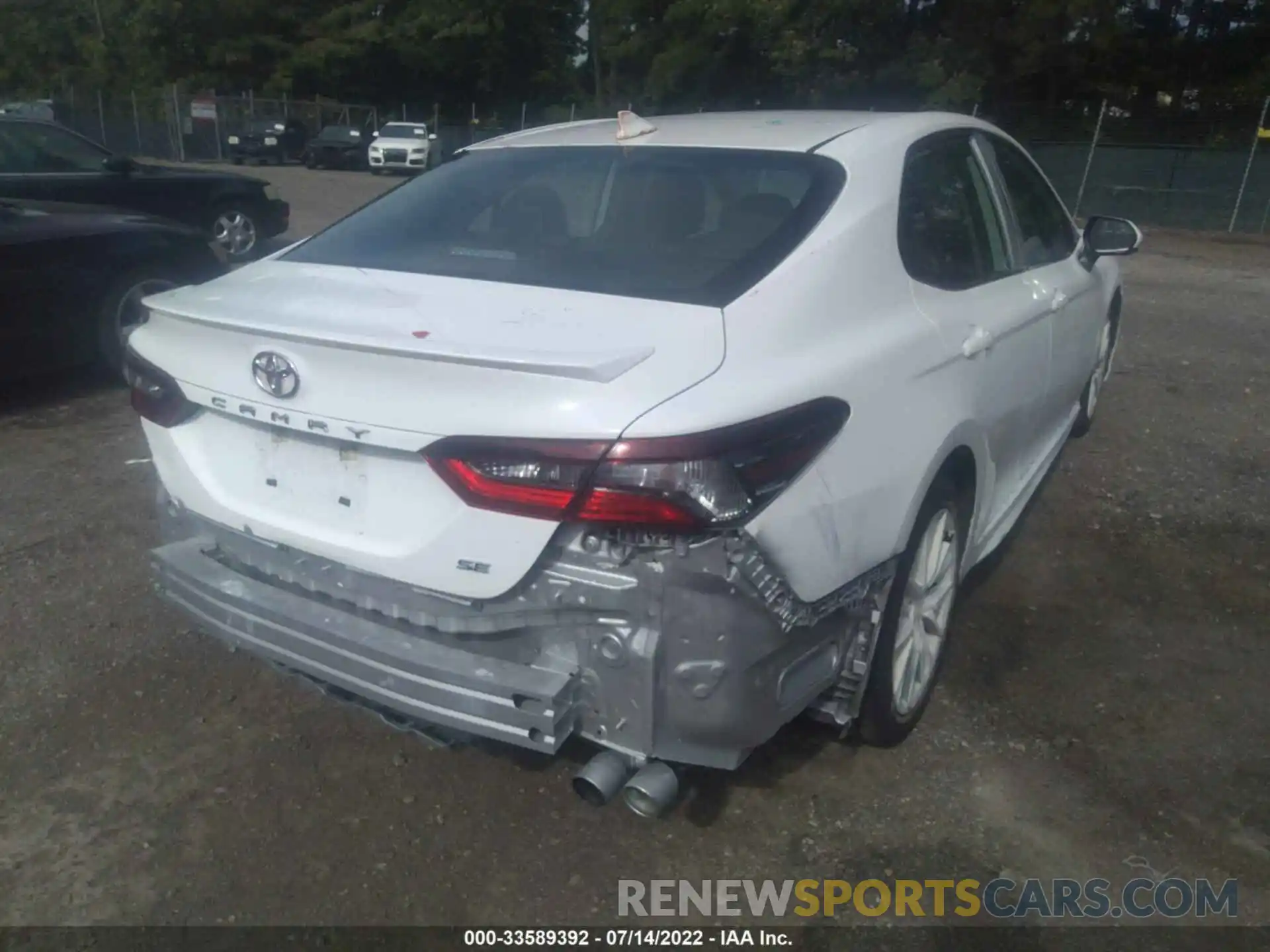 4 Photograph of a damaged car 4T1G11AKXMU410221 TOYOTA CAMRY 2021