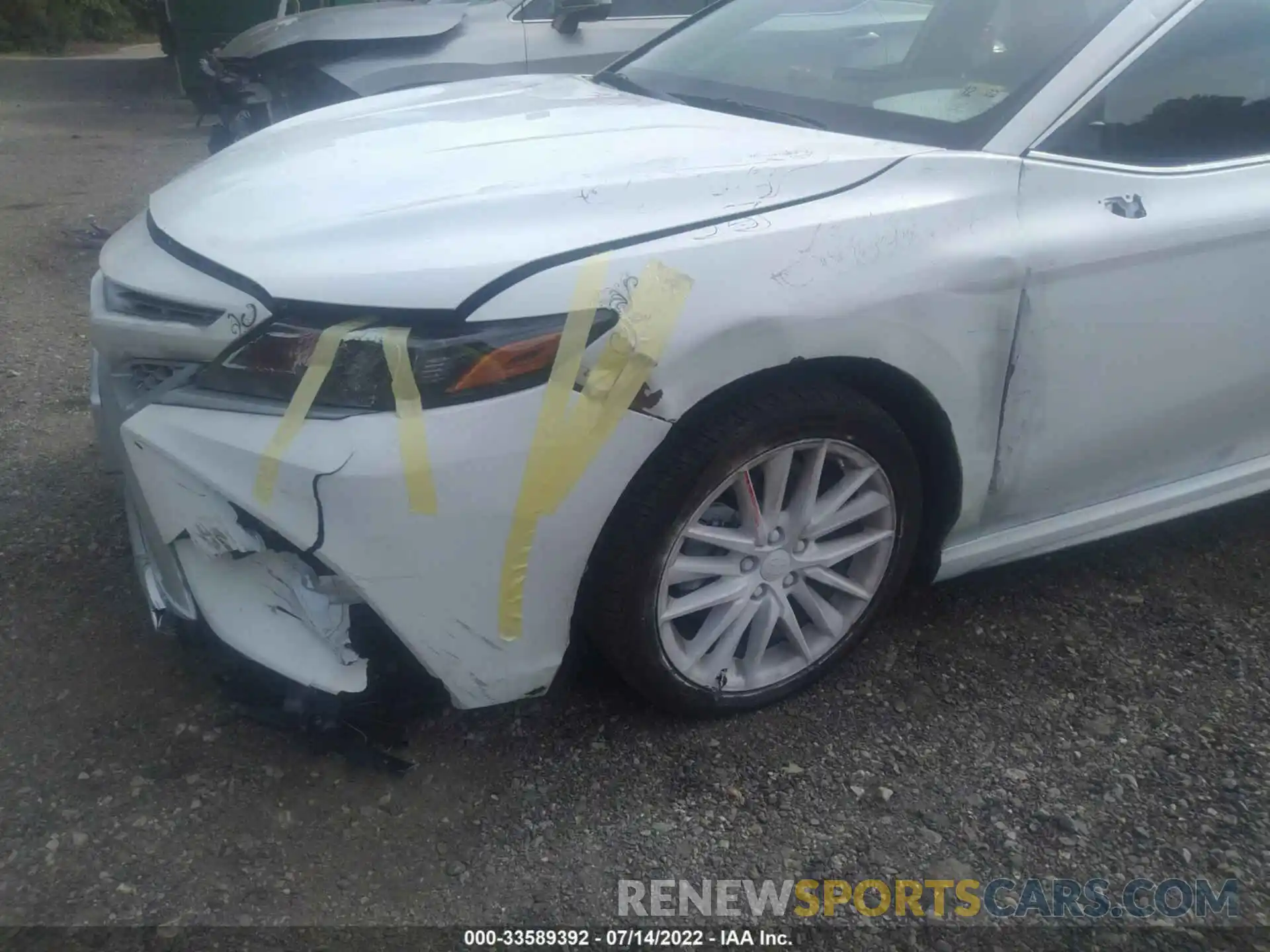 6 Photograph of a damaged car 4T1G11AKXMU410221 TOYOTA CAMRY 2021