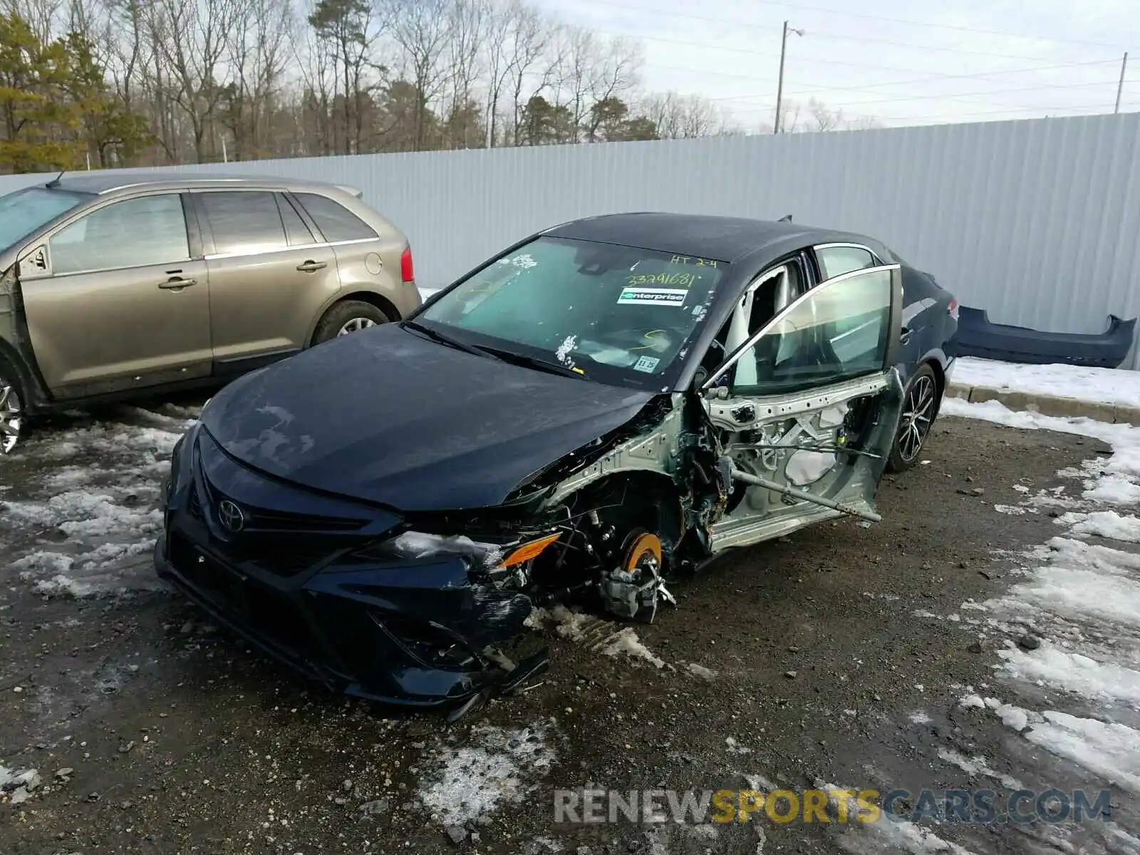 2 Photograph of a damaged car 4T1G11AKXMU410753 TOYOTA CAMRY 2021