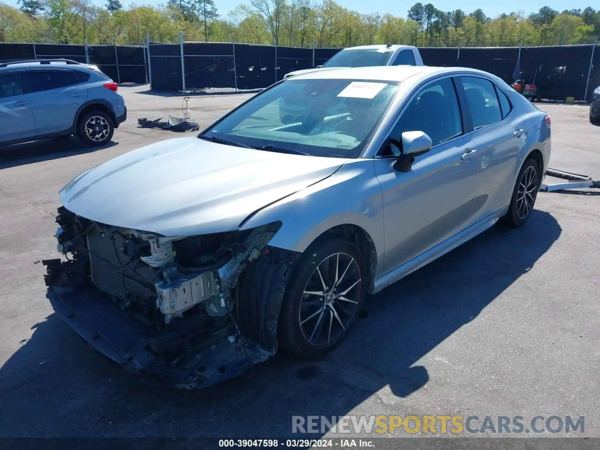 2 Photograph of a damaged car 4T1G11AKXMU411790 TOYOTA CAMRY 2021