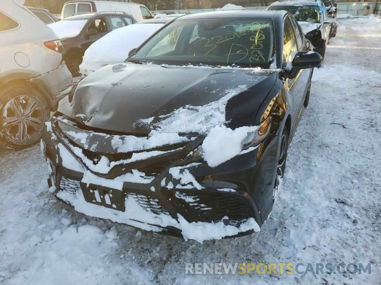 2 Photograph of a damaged car 4T1G11AKXMU414088 TOYOTA CAMRY 2021