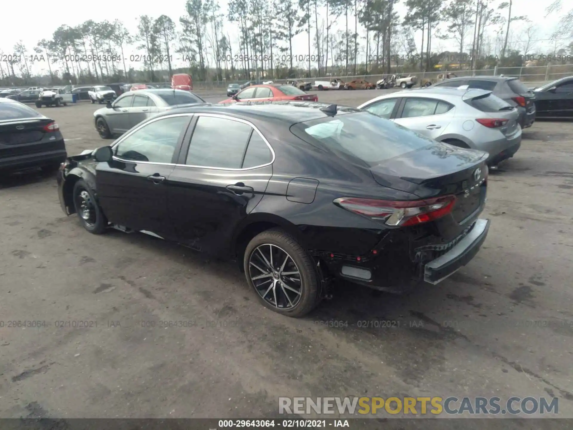 3 Photograph of a damaged car 4T1G11AKXMU415550 TOYOTA CAMRY 2021