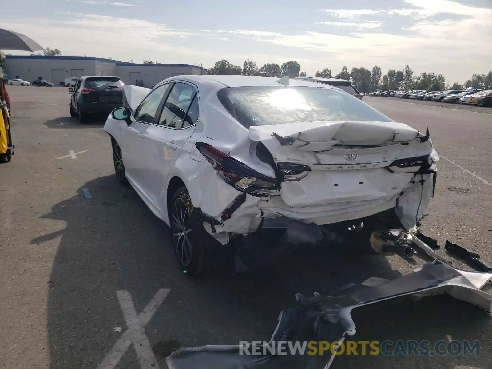 3 Photograph of a damaged car 4T1G11AKXMU419680 TOYOTA CAMRY 2021