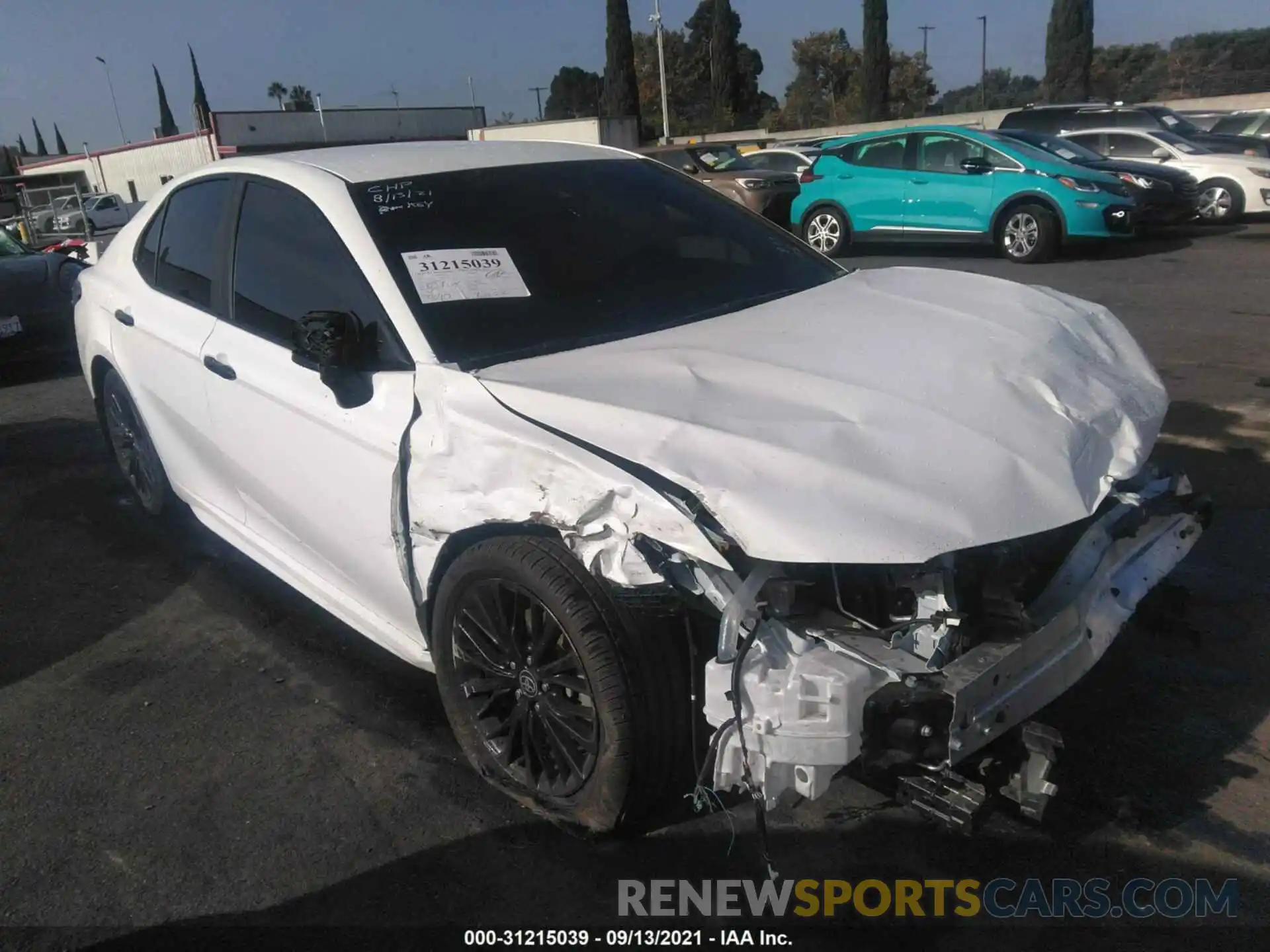 1 Photograph of a damaged car 4T1G11AKXMU421106 TOYOTA CAMRY 2021