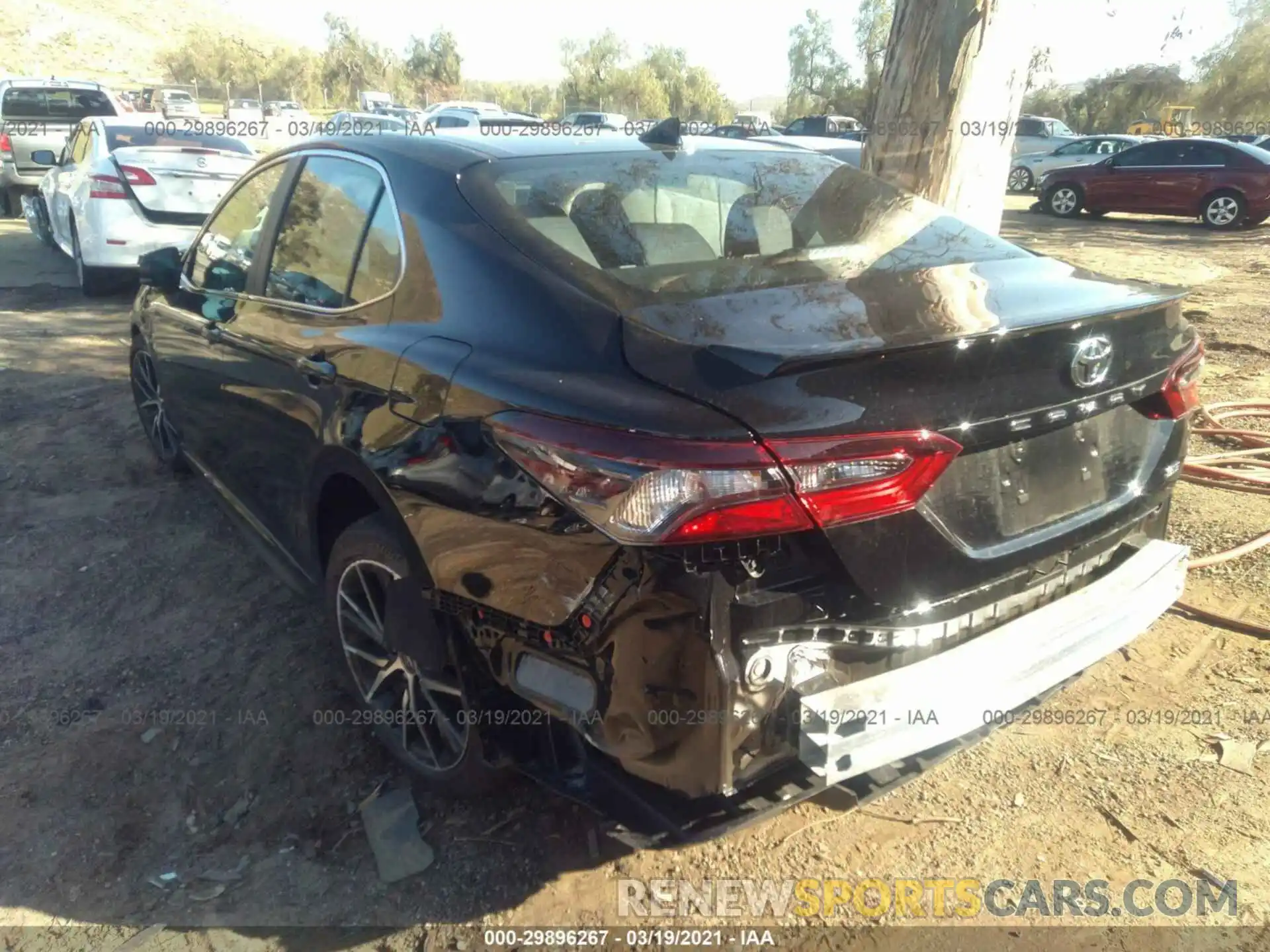 3 Photograph of a damaged car 4T1G11AKXMU422613 TOYOTA CAMRY 2021