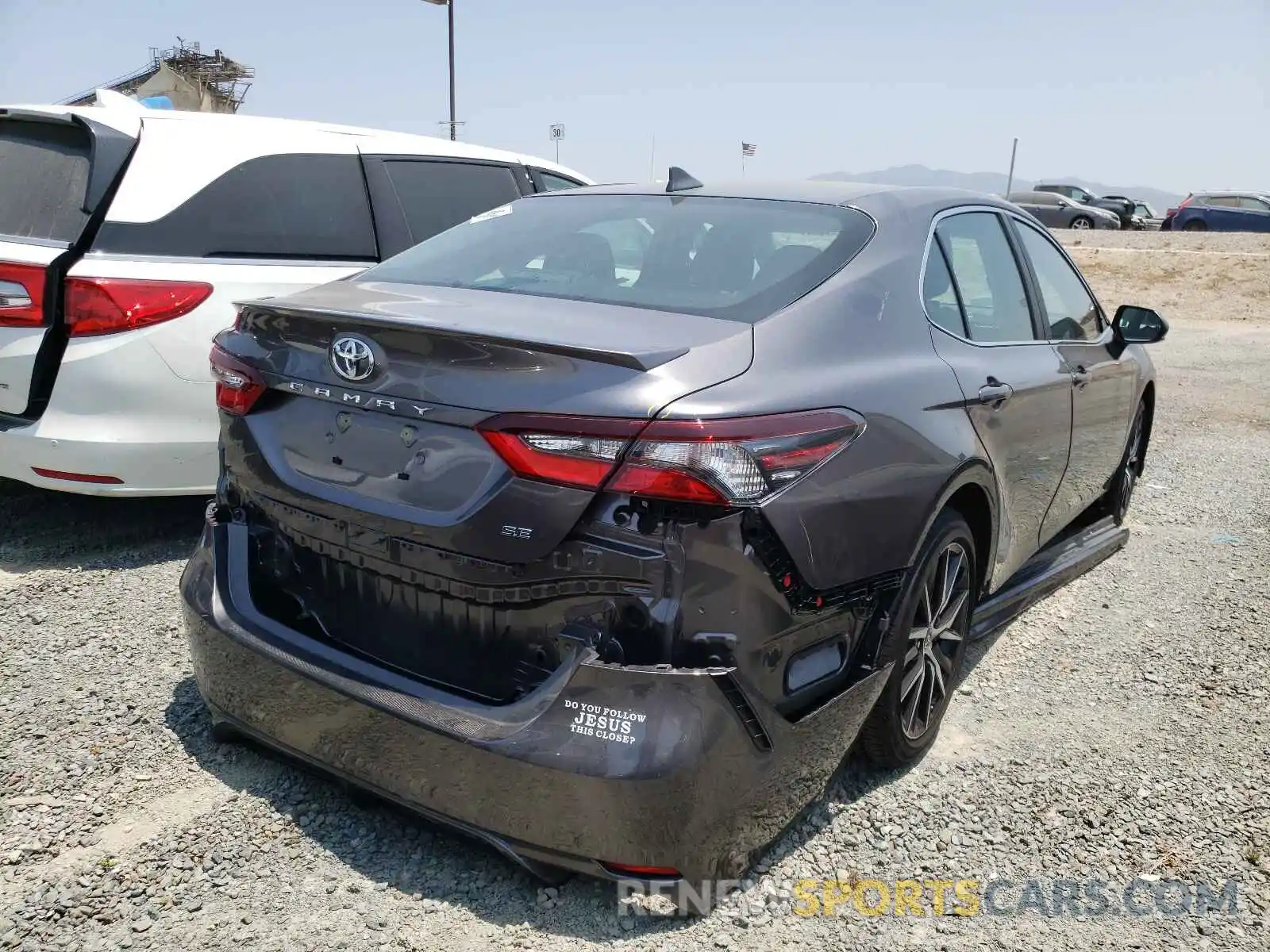 4 Photograph of a damaged car 4T1G11AKXMU425348 TOYOTA CAMRY 2021