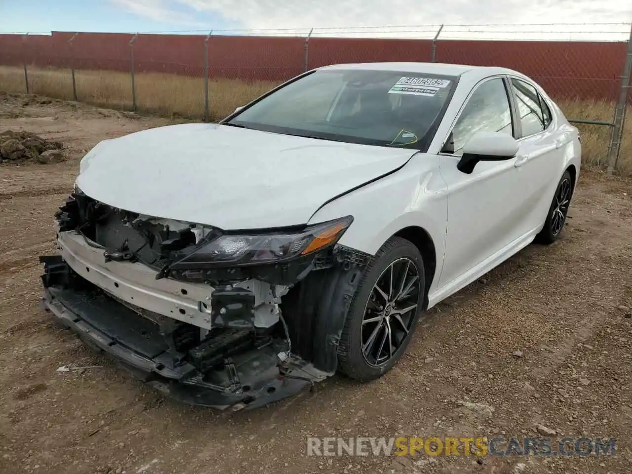 2 Photograph of a damaged car 4T1G11AKXMU425561 TOYOTA CAMRY 2021