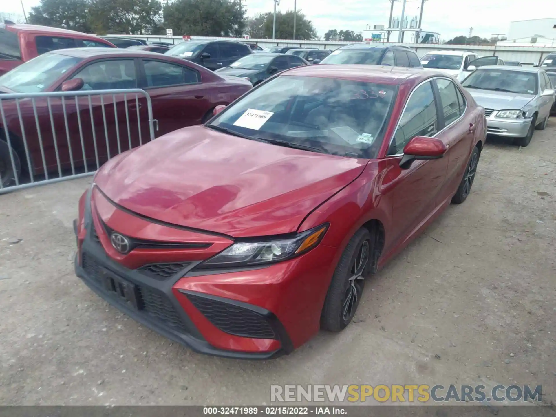 2 Photograph of a damaged car 4T1G11AKXMU425723 TOYOTA CAMRY 2021