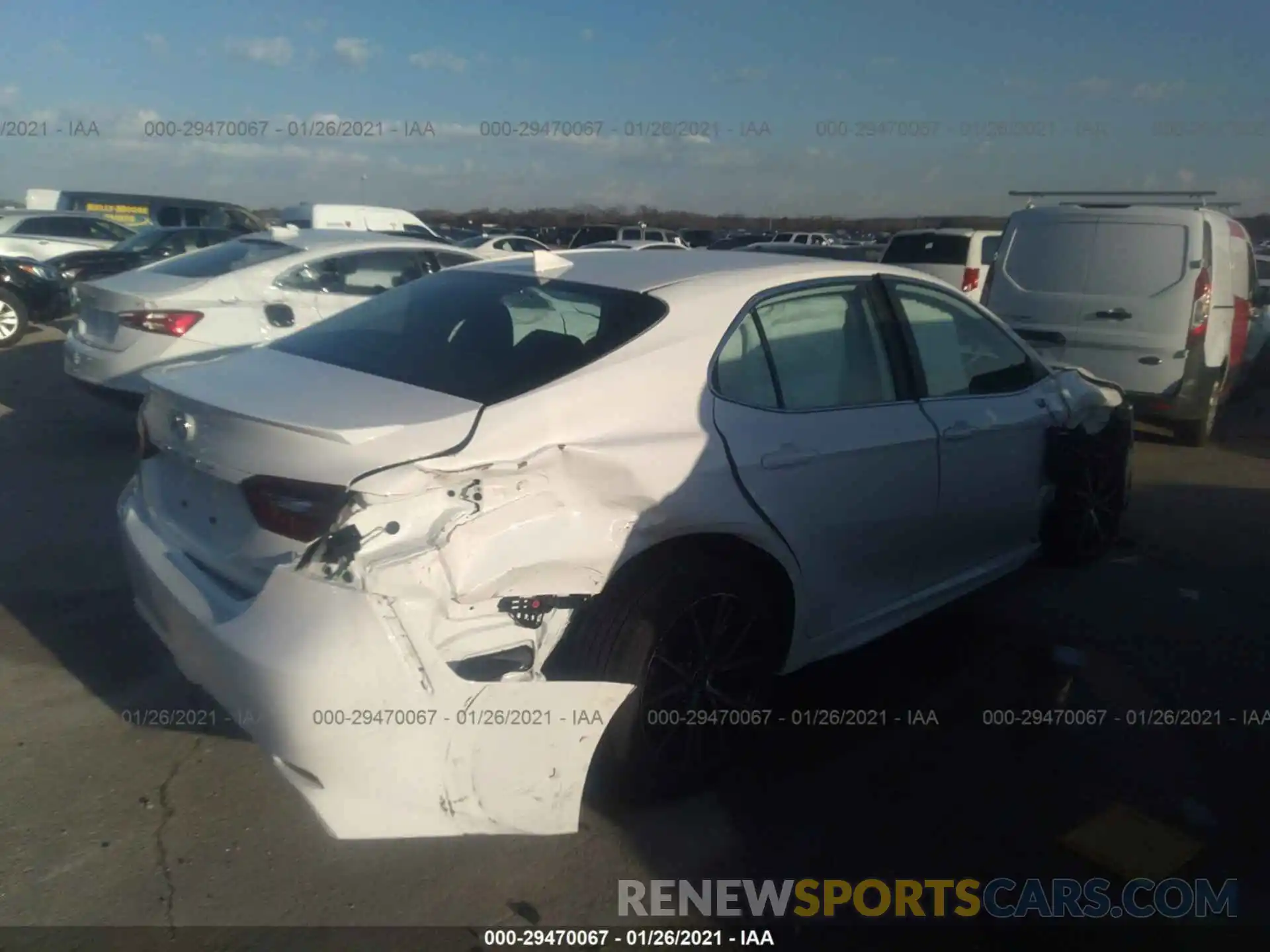 4 Photograph of a damaged car 4T1G11AKXMU426046 TOYOTA CAMRY 2021