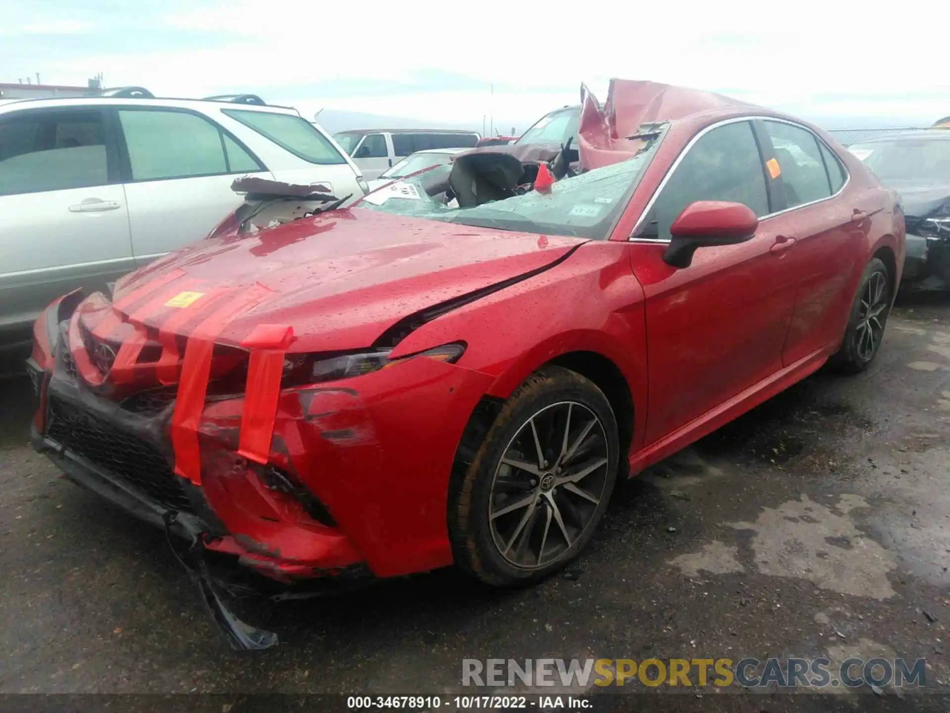 2 Photograph of a damaged car 4T1G11AKXMU426080 TOYOTA CAMRY 2021