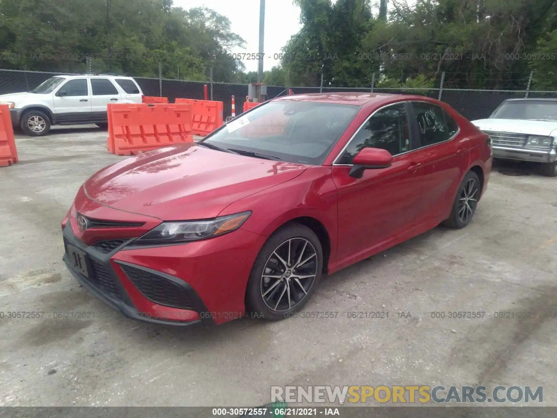 2 Photograph of a damaged car 4T1G11AKXMU428475 TOYOTA CAMRY 2021