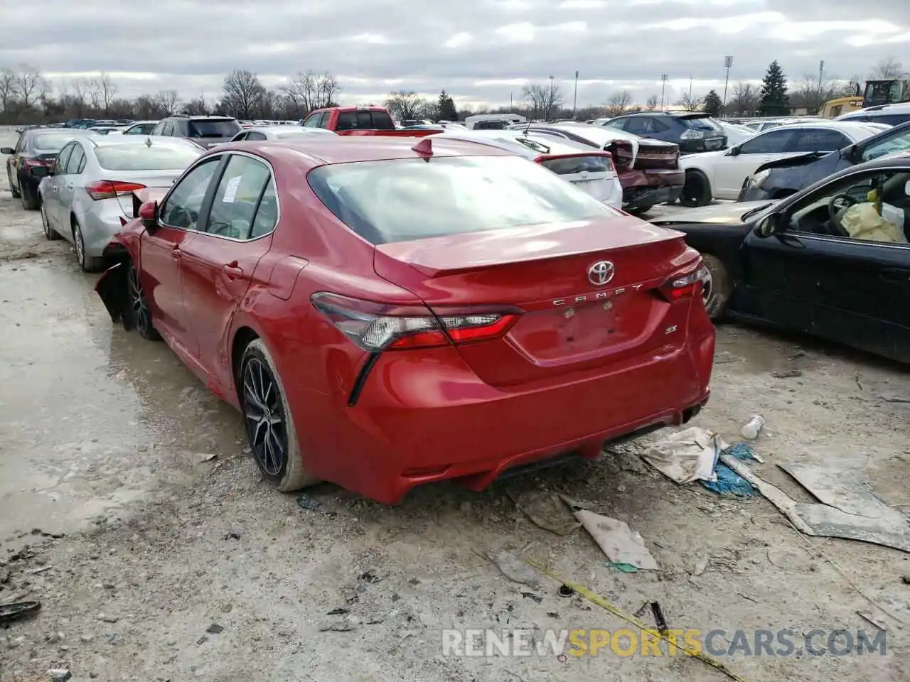 3 Photograph of a damaged car 4T1G11AKXMU430677 TOYOTA CAMRY 2021