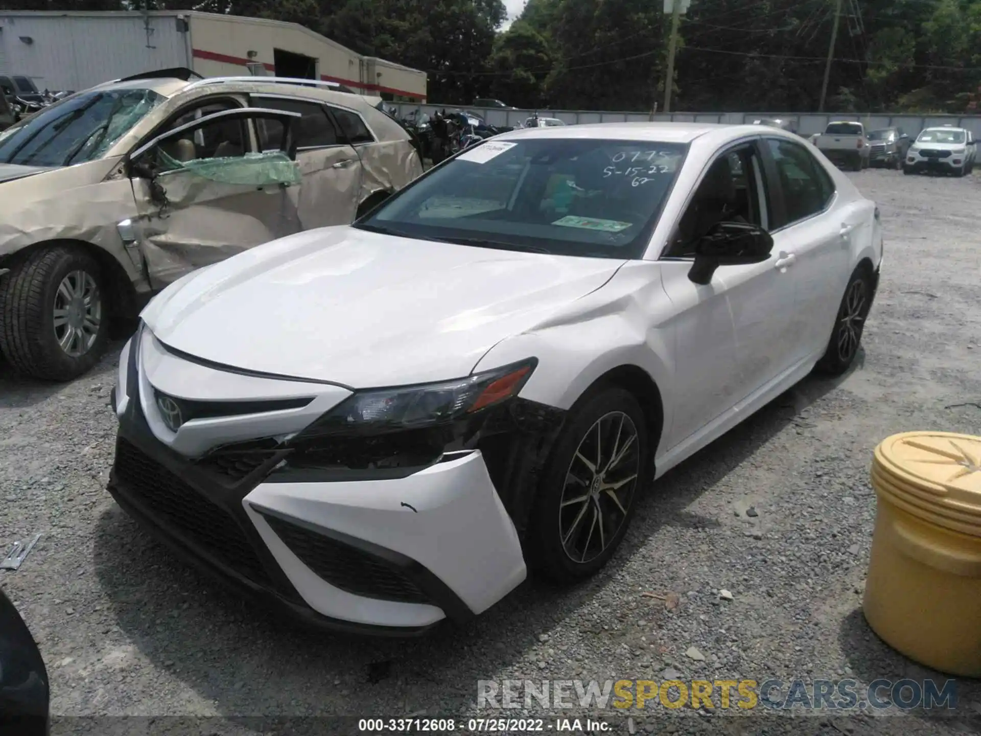 2 Photograph of a damaged car 4T1G11AKXMU430775 TOYOTA CAMRY 2021