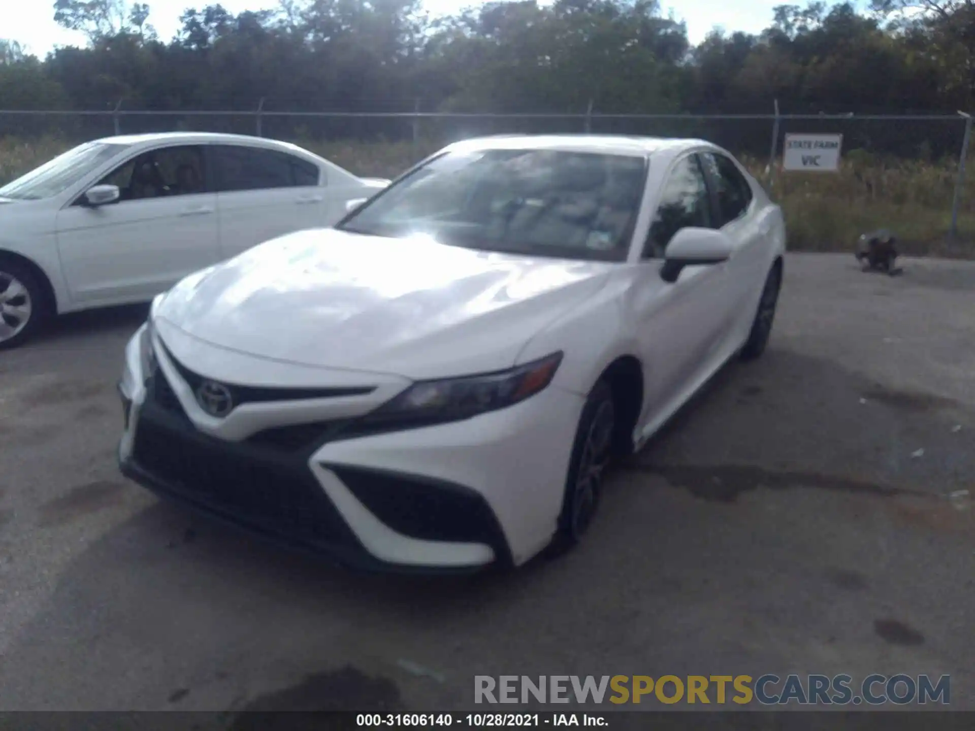 2 Photograph of a damaged car 4T1G11AKXMU436334 TOYOTA CAMRY 2021