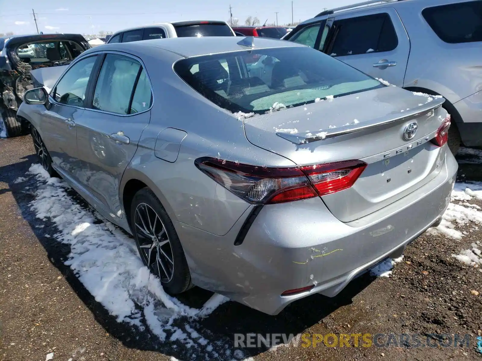 3 Photograph of a damaged car 4T1G11AKXMU443817 TOYOTA CAMRY 2021