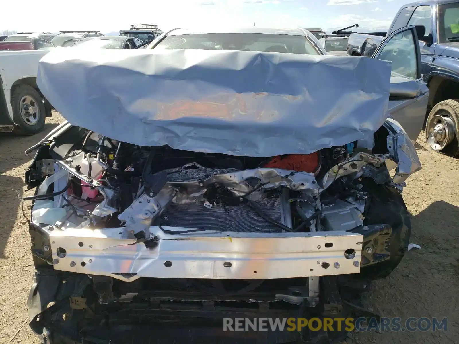 9 Photograph of a damaged car 4T1G11AKXMU443817 TOYOTA CAMRY 2021