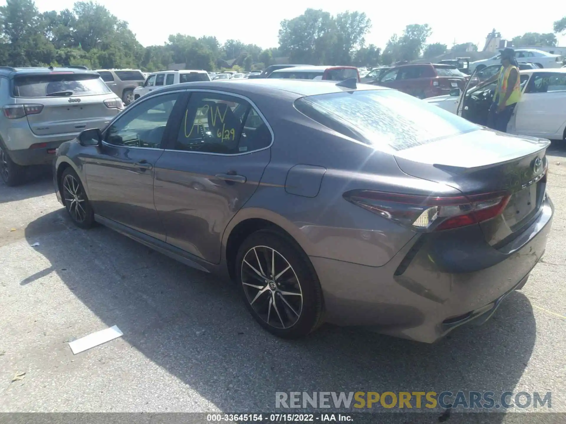 3 Photograph of a damaged car 4T1G11AKXMU445874 TOYOTA CAMRY 2021