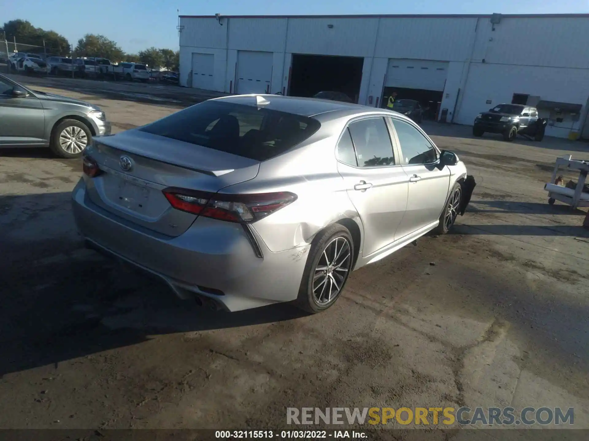 4 Photograph of a damaged car 4T1G11AKXMU453912 TOYOTA CAMRY 2021