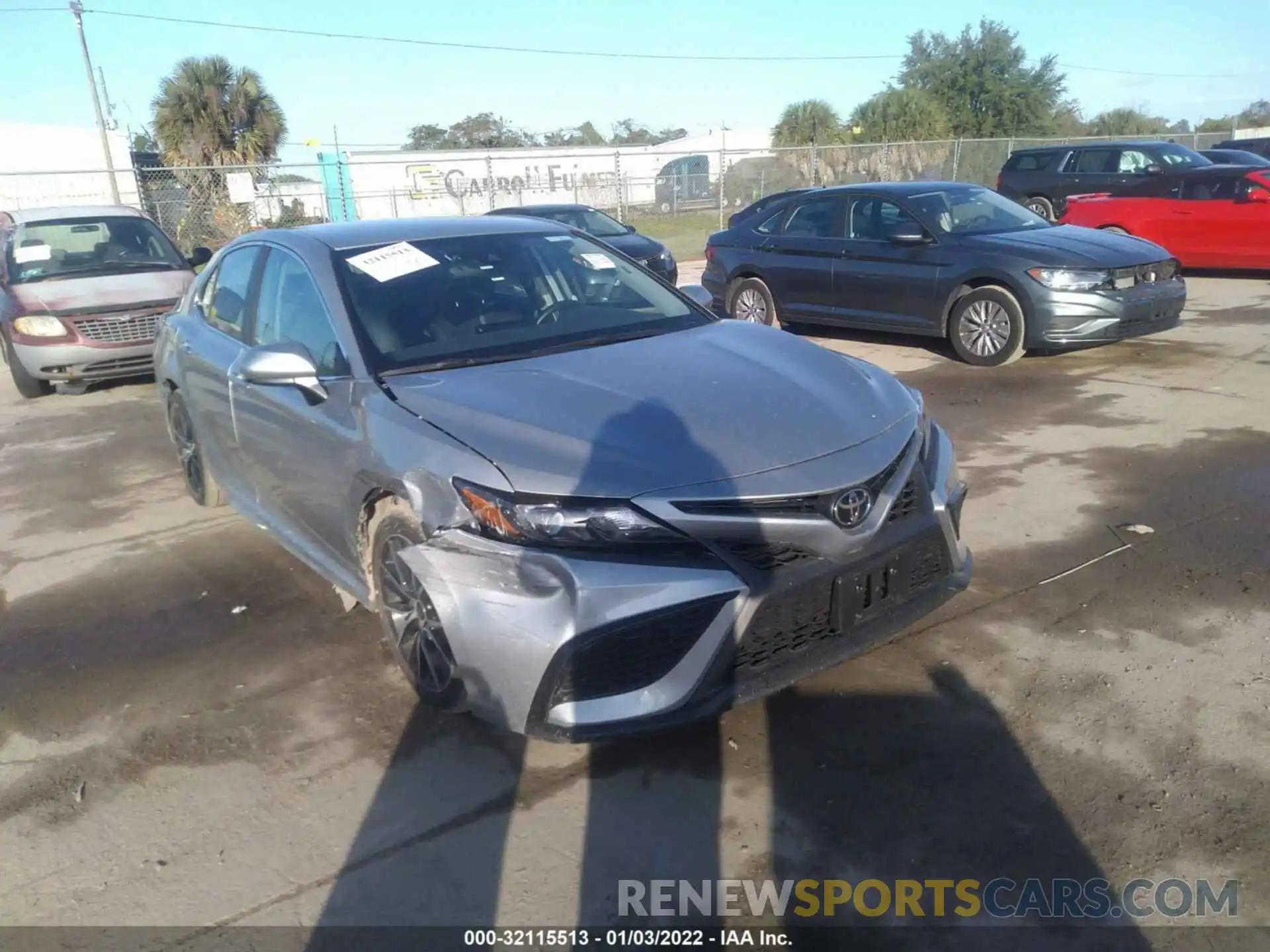 6 Photograph of a damaged car 4T1G11AKXMU453912 TOYOTA CAMRY 2021