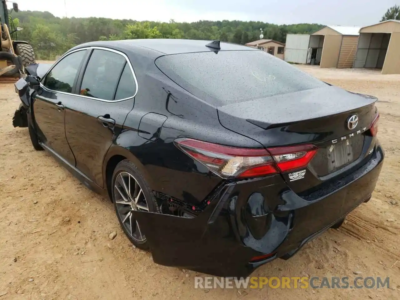 3 Photograph of a damaged car 4T1G11AKXMU455546 TOYOTA CAMRY 2021