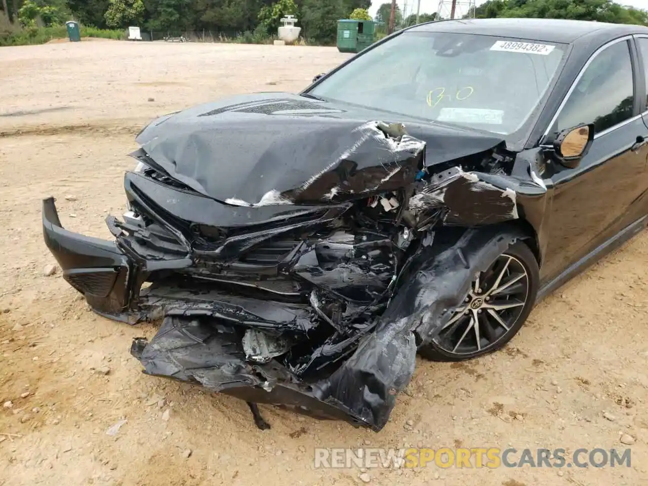 9 Photograph of a damaged car 4T1G11AKXMU455546 TOYOTA CAMRY 2021