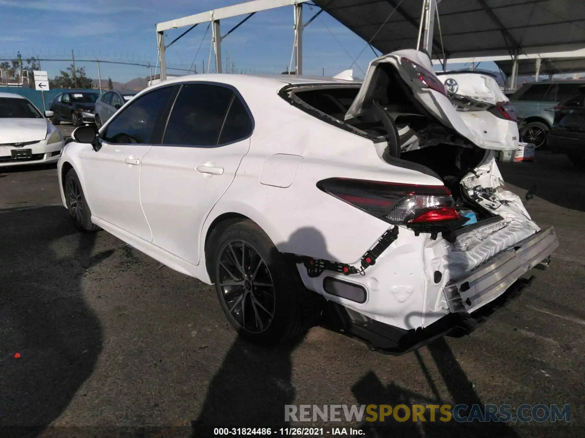 3 Photograph of a damaged car 4T1G11AKXMU456583 TOYOTA CAMRY 2021