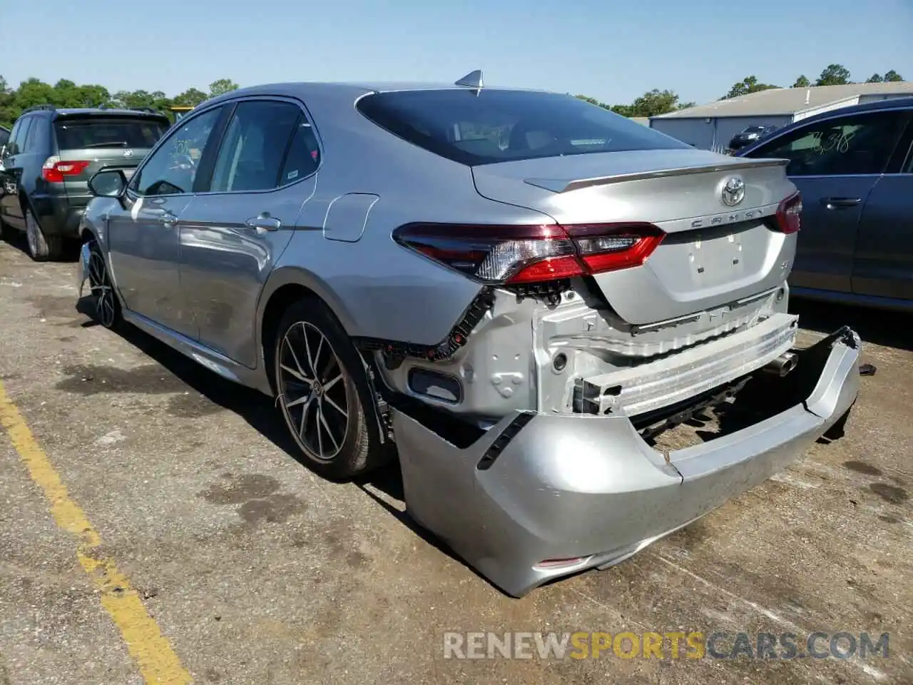 3 Photograph of a damaged car 4T1G11AKXMU457247 TOYOTA CAMRY 2021