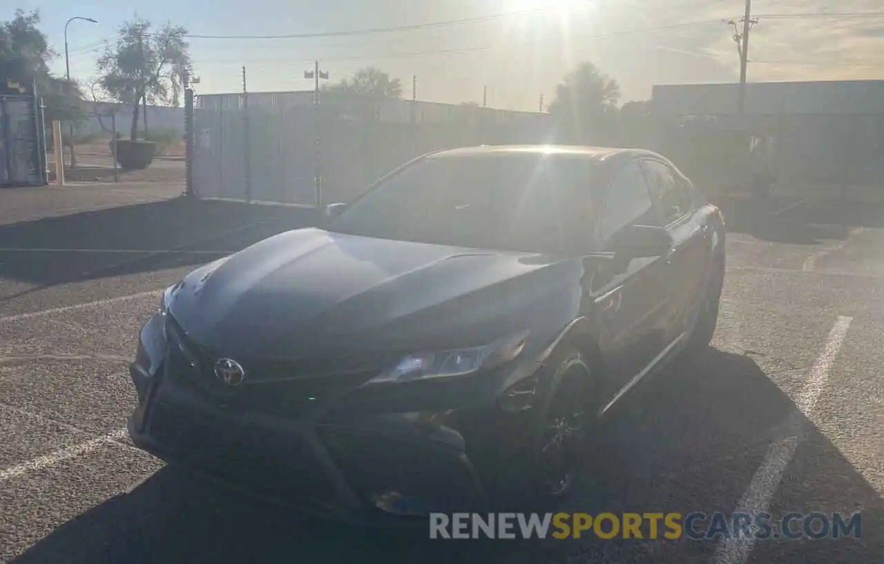 2 Photograph of a damaged car 4T1G11AKXMU459046 TOYOTA CAMRY 2021