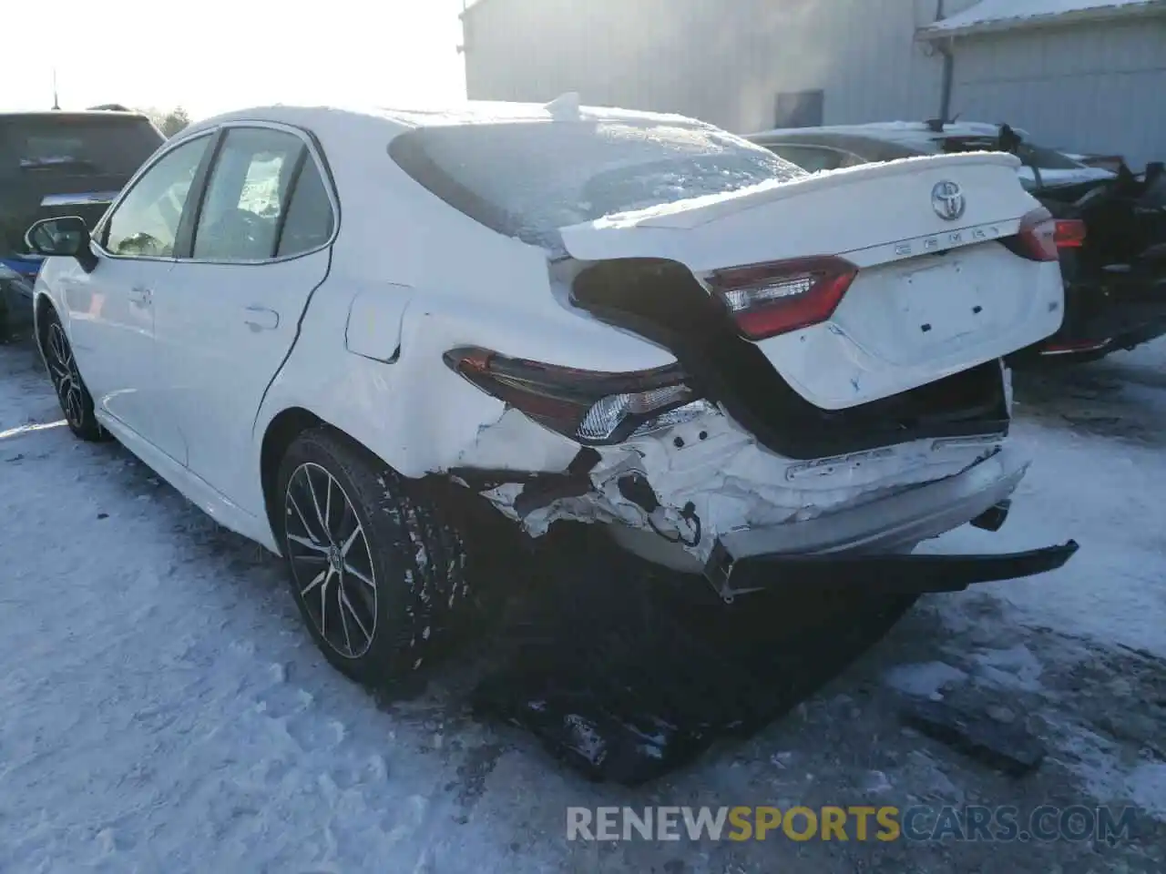 3 Photograph of a damaged car 4T1G11AKXMU460570 TOYOTA CAMRY 2021