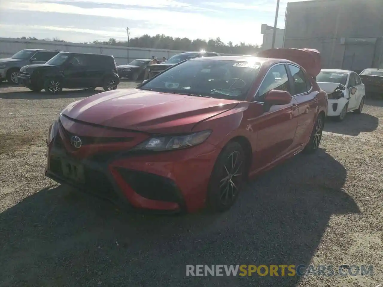 2 Photograph of a damaged car 4T1G11AKXMU462528 TOYOTA CAMRY 2021