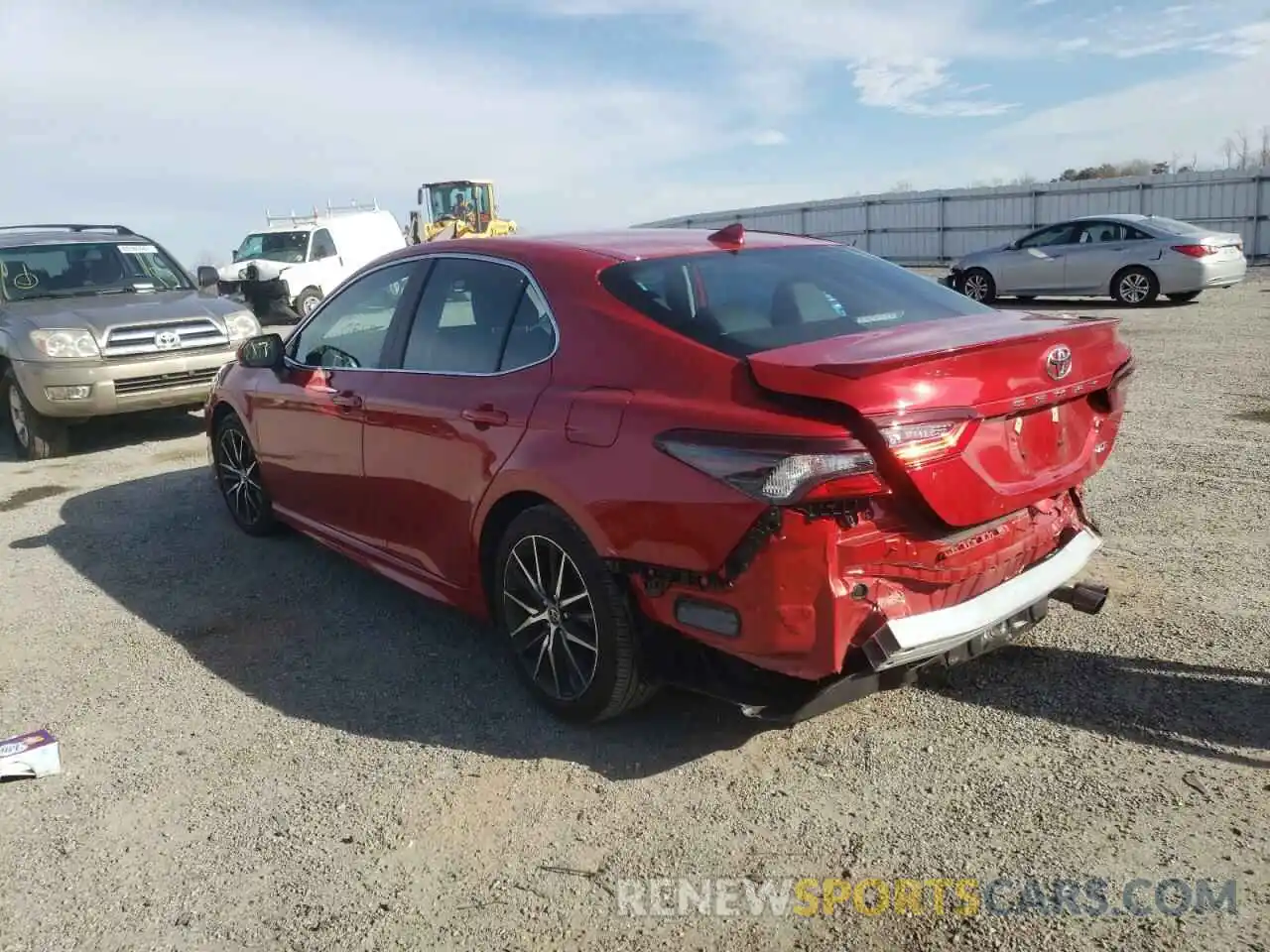 3 Photograph of a damaged car 4T1G11AKXMU462528 TOYOTA CAMRY 2021