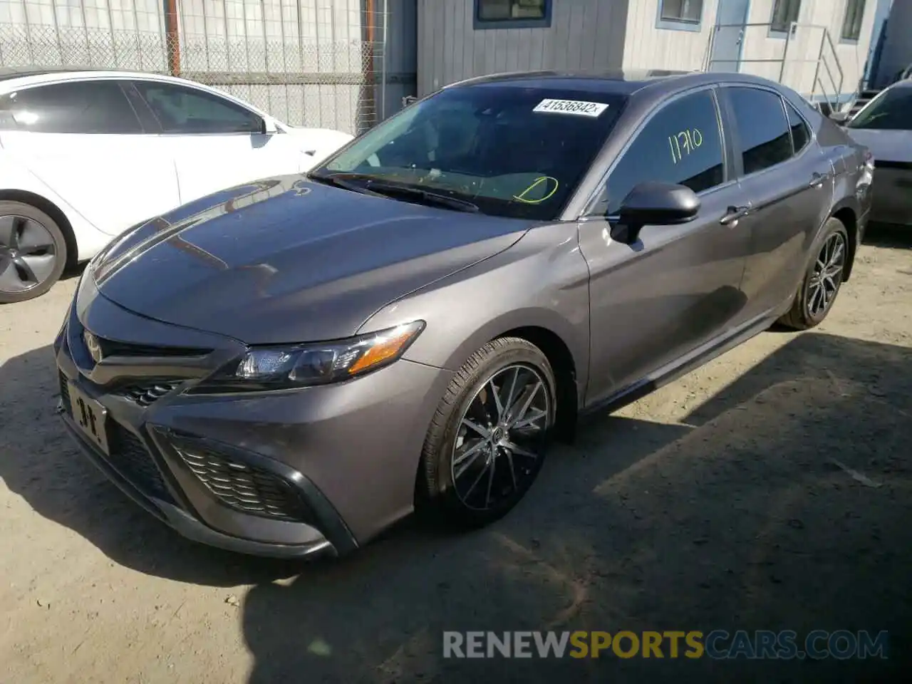 2 Photograph of a damaged car 4T1G11AKXMU463209 TOYOTA CAMRY 2021