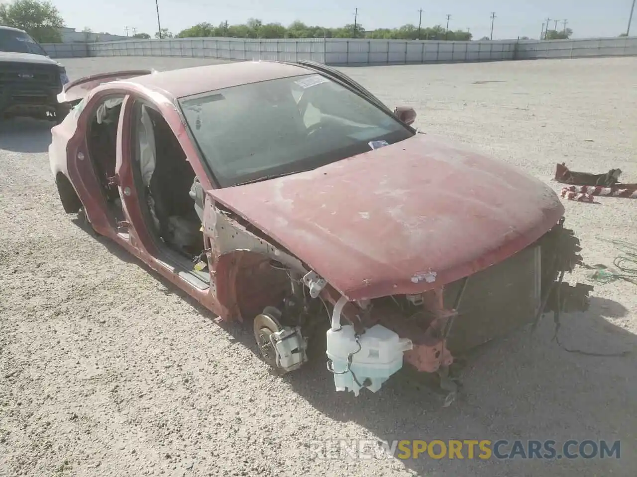 1 Photograph of a damaged car 4T1G11AKXMU463226 TOYOTA CAMRY 2021