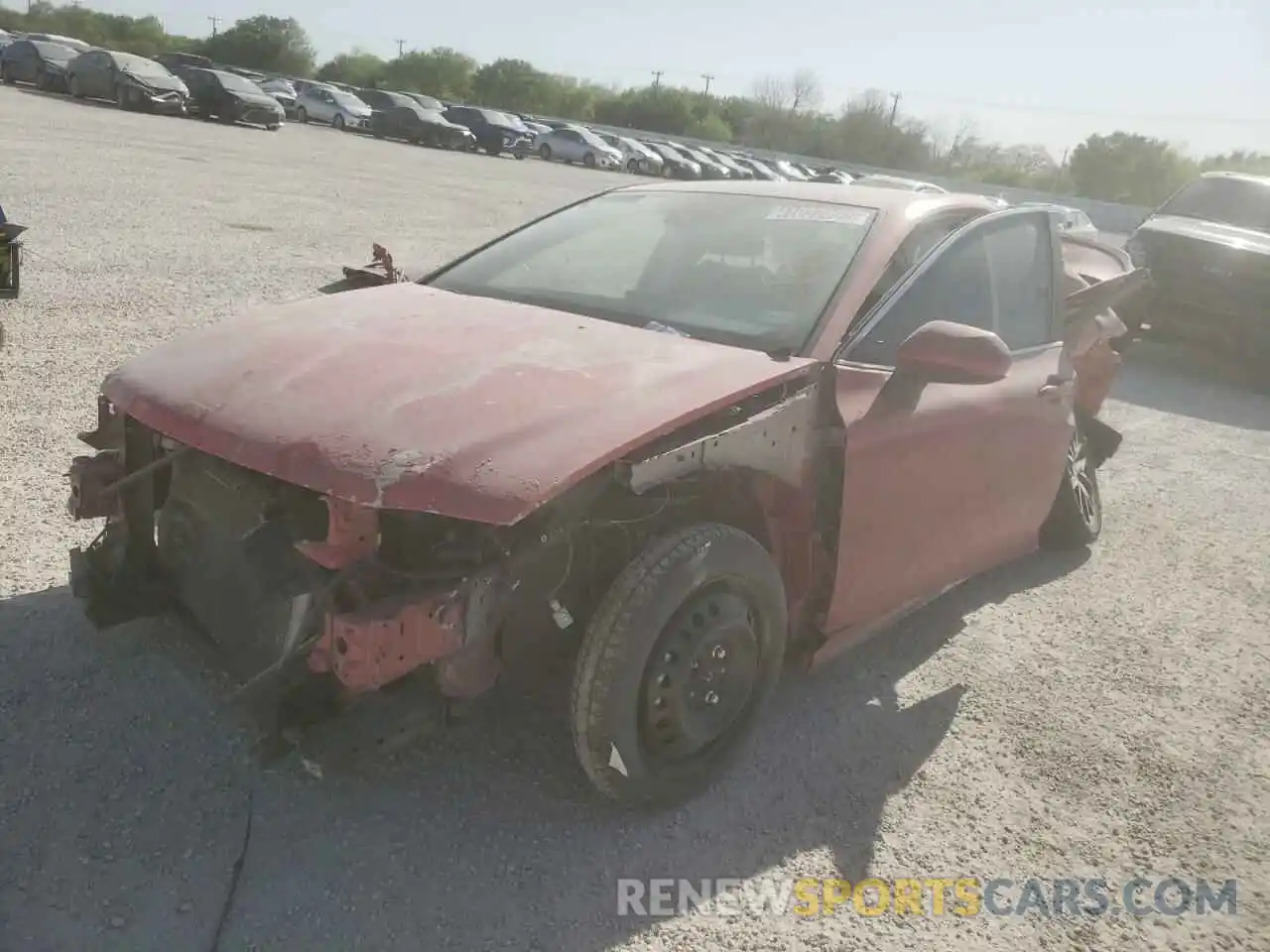 2 Photograph of a damaged car 4T1G11AKXMU463226 TOYOTA CAMRY 2021