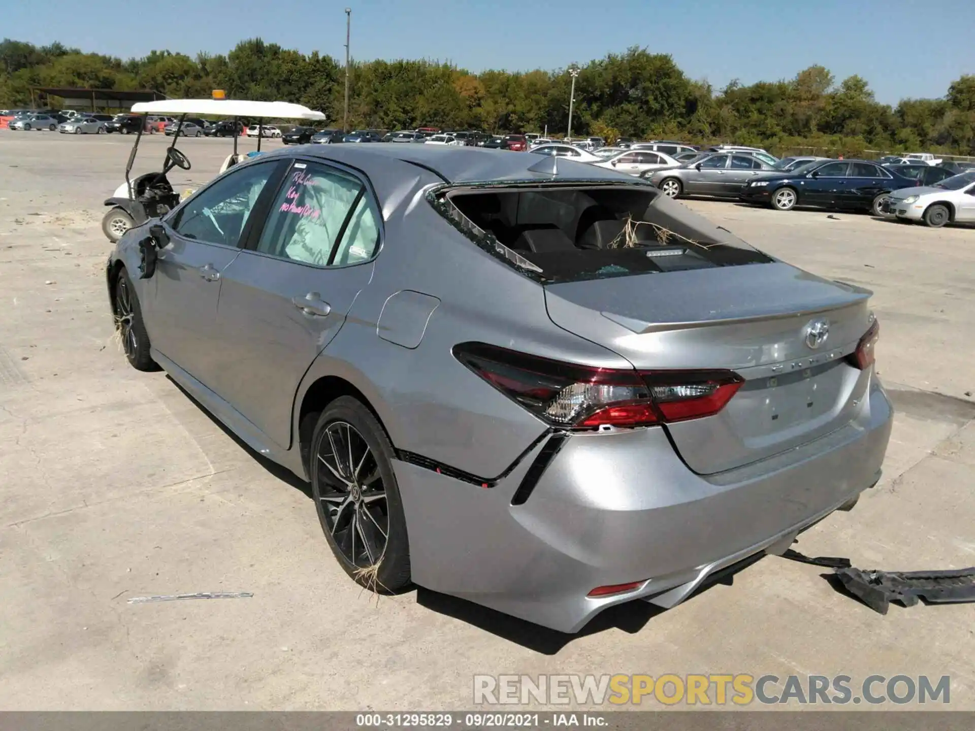 3 Photograph of a damaged car 4T1G11AKXMU467793 TOYOTA CAMRY 2021