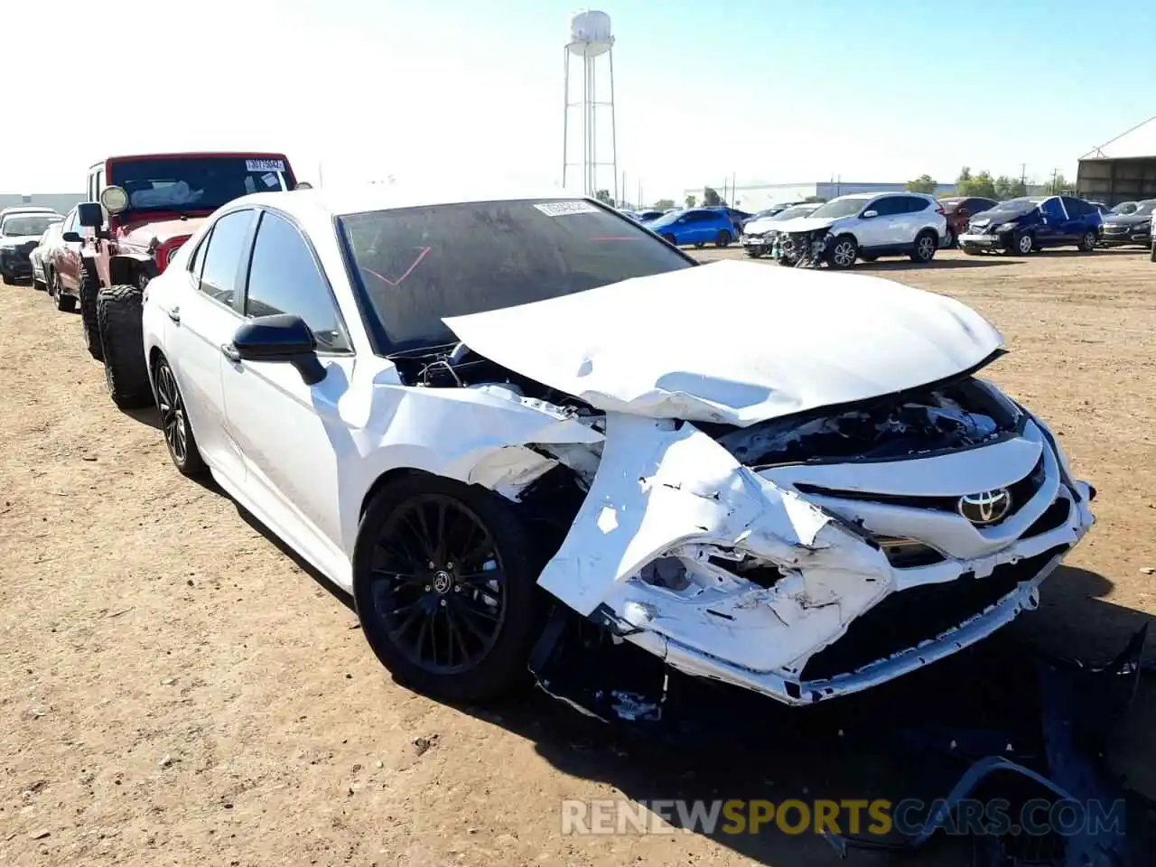 1 Photograph of a damaged car 4T1G11AKXMU471102 TOYOTA CAMRY 2021