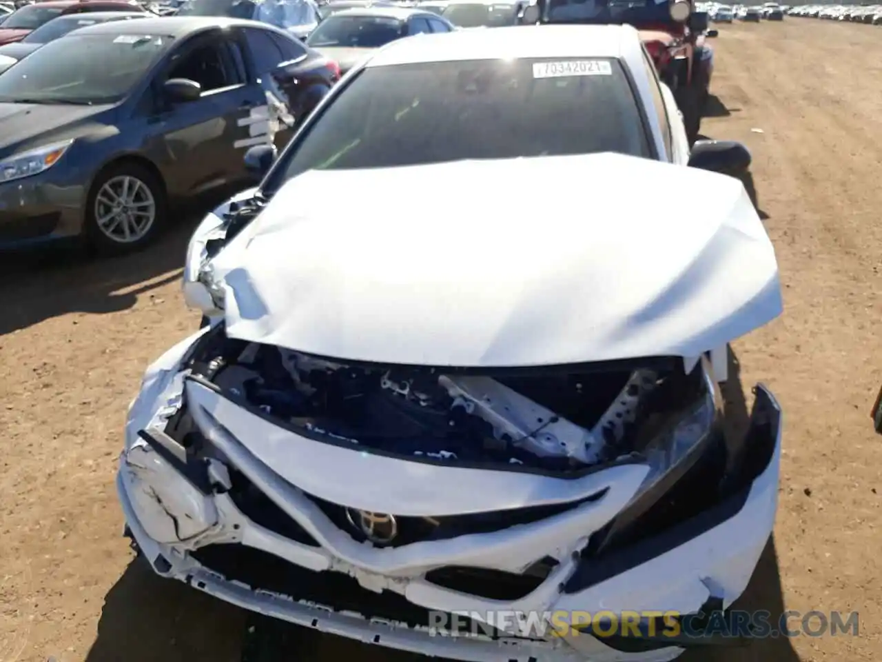 7 Photograph of a damaged car 4T1G11AKXMU471102 TOYOTA CAMRY 2021