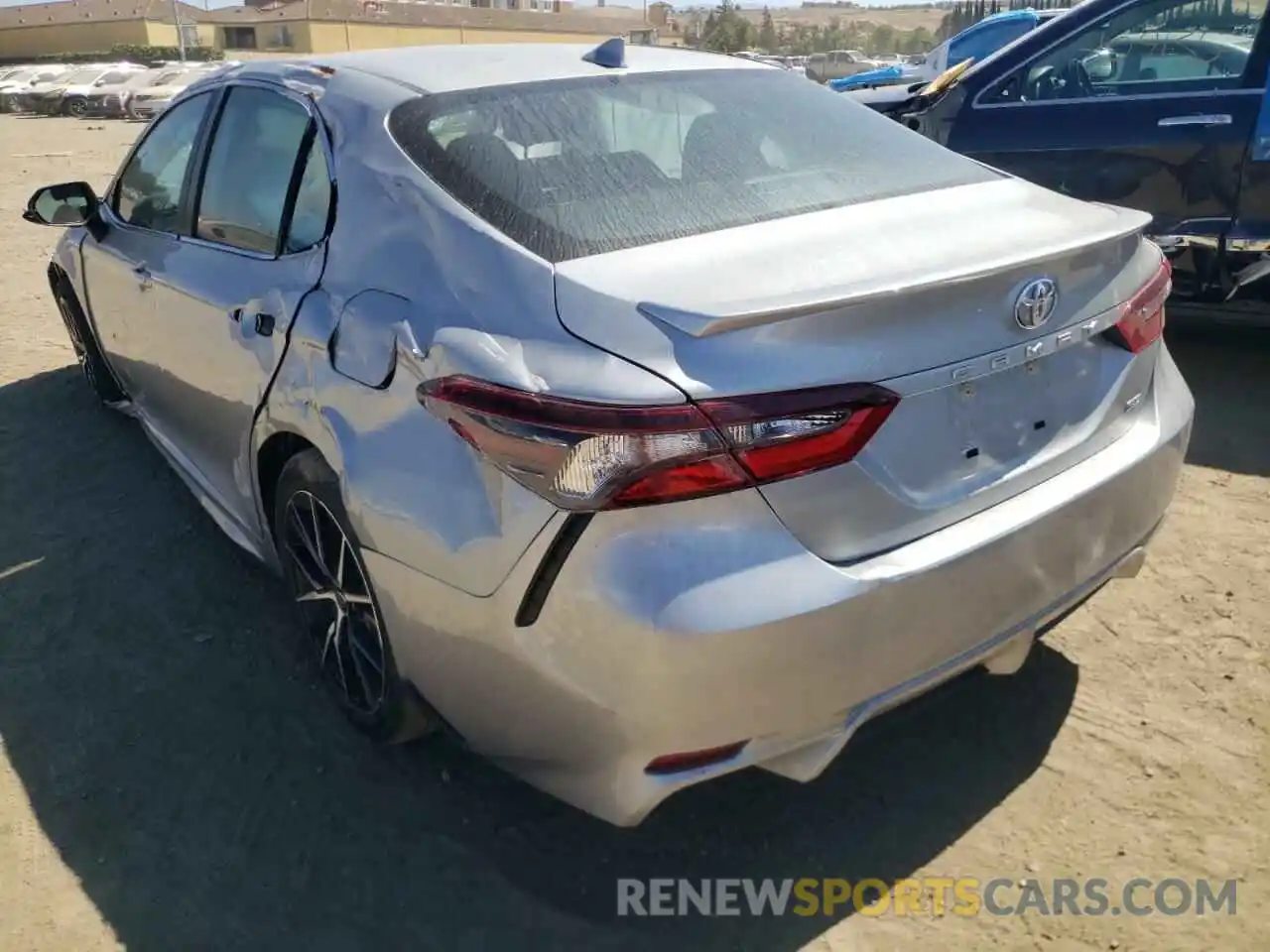 3 Photograph of a damaged car 4T1G11AKXMU472606 TOYOTA CAMRY 2021