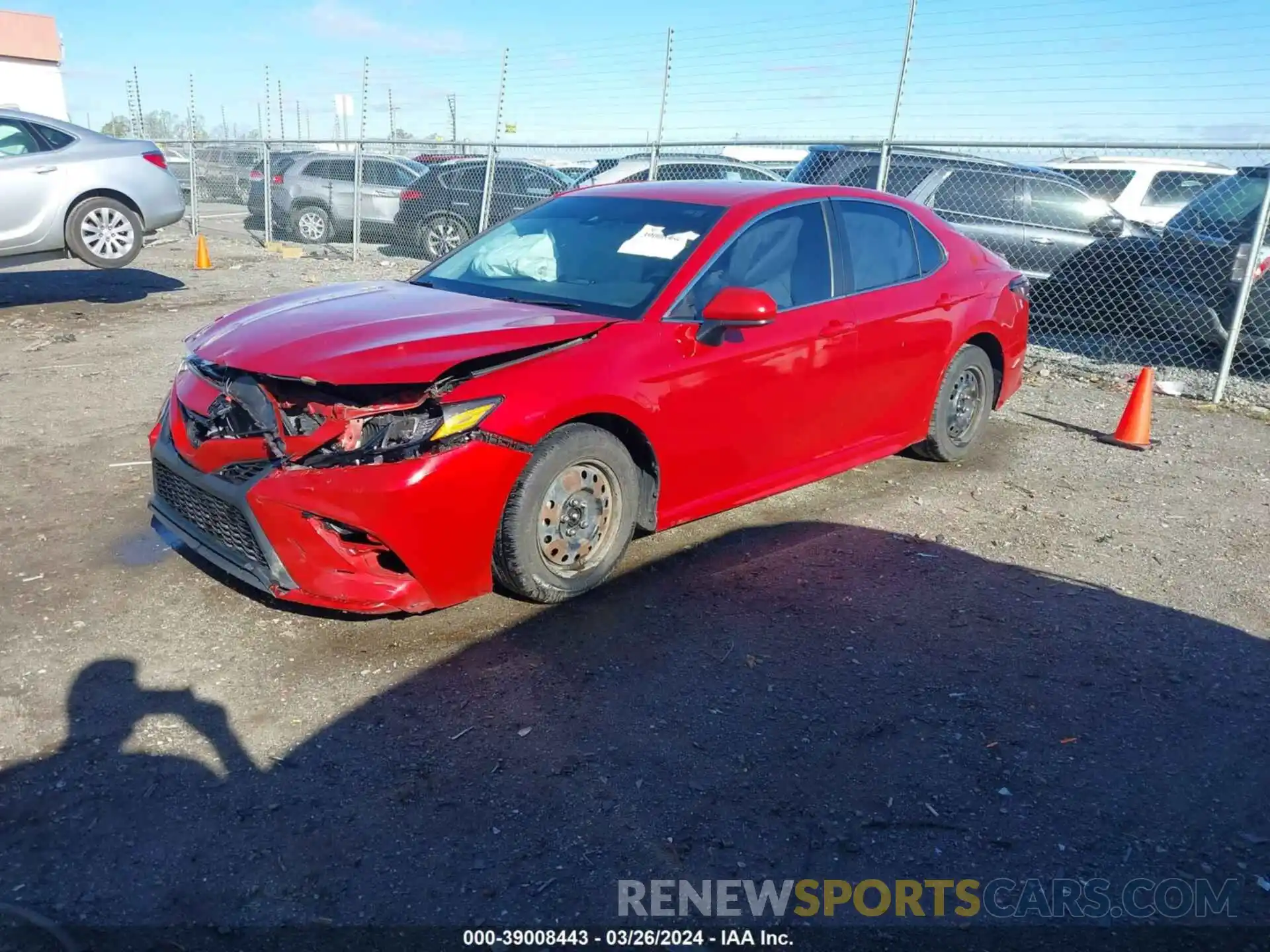 2 Photograph of a damaged car 4T1G11AKXMU472704 TOYOTA CAMRY 2021