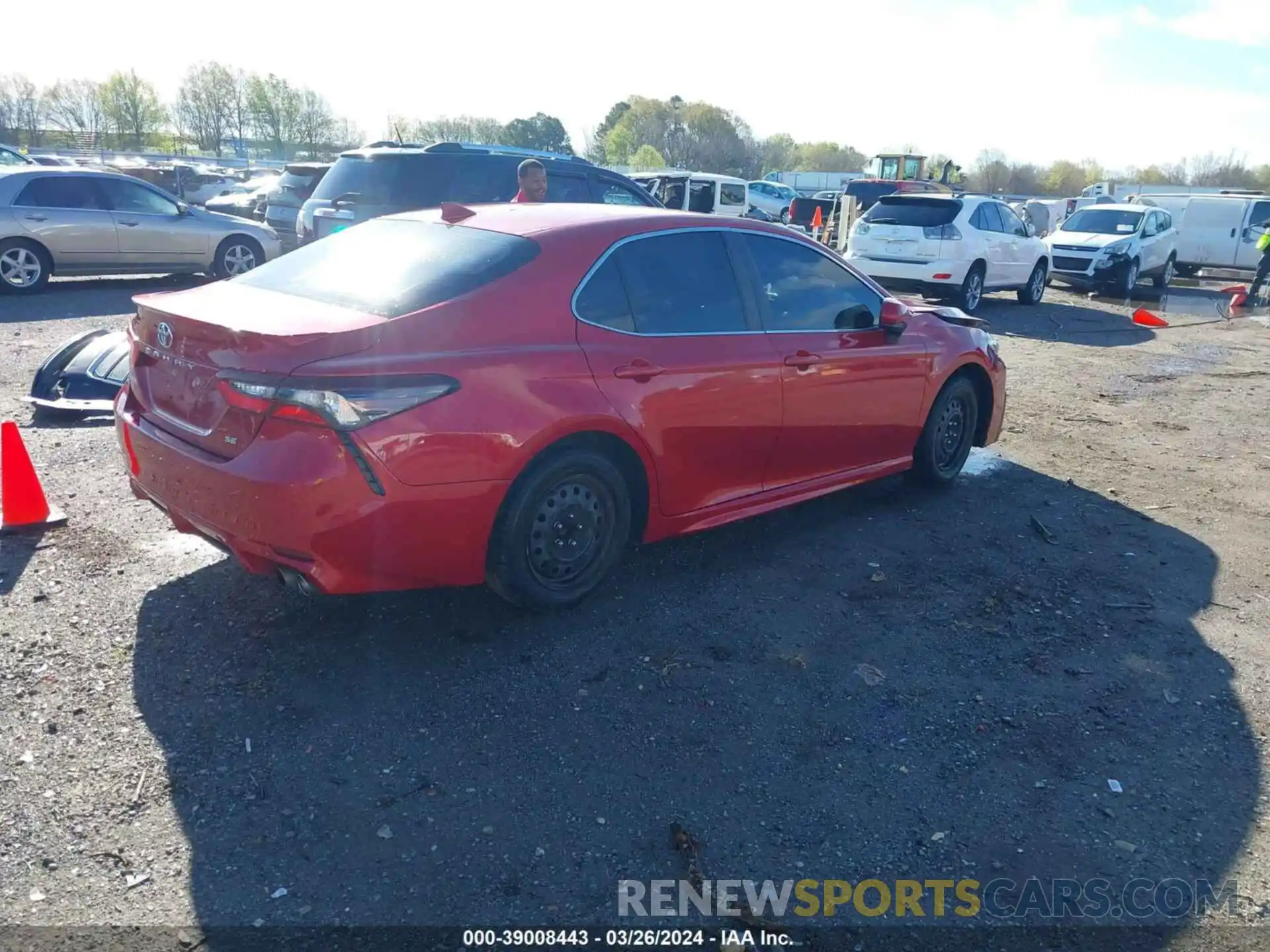 4 Photograph of a damaged car 4T1G11AKXMU472704 TOYOTA CAMRY 2021